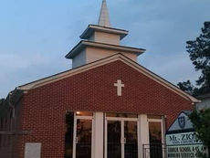 Mt. Zion Ame. Church - Myrtle Beach (Burgess) - Rev. Dr. Eve Smiling
