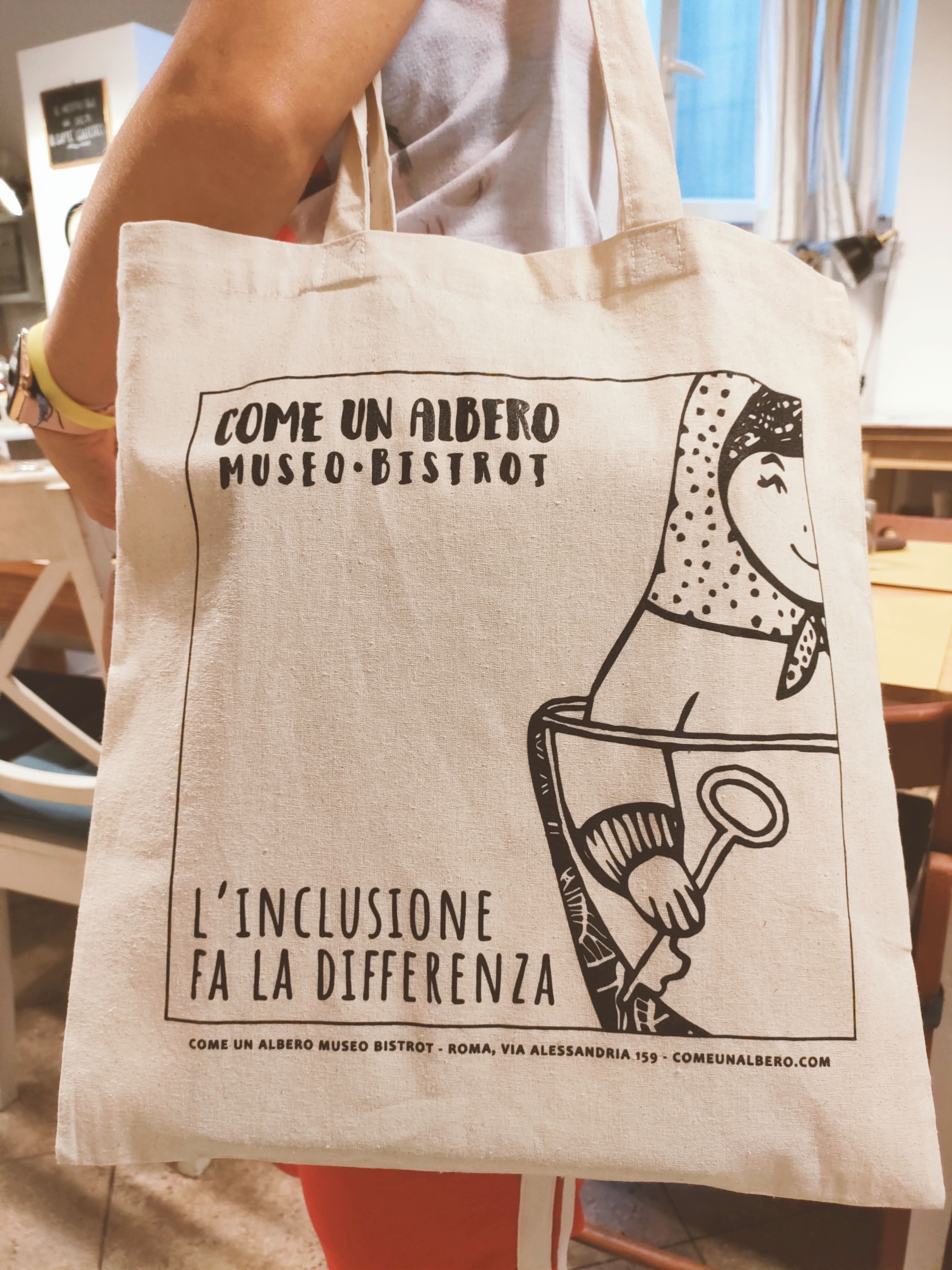 Shopper bag del Museo Bistrot