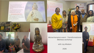 Wolverhampton event - Transformational Wellness workshop by Joy Wisdom