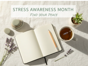 April - Stress Awareness Month by Joy Wisdom