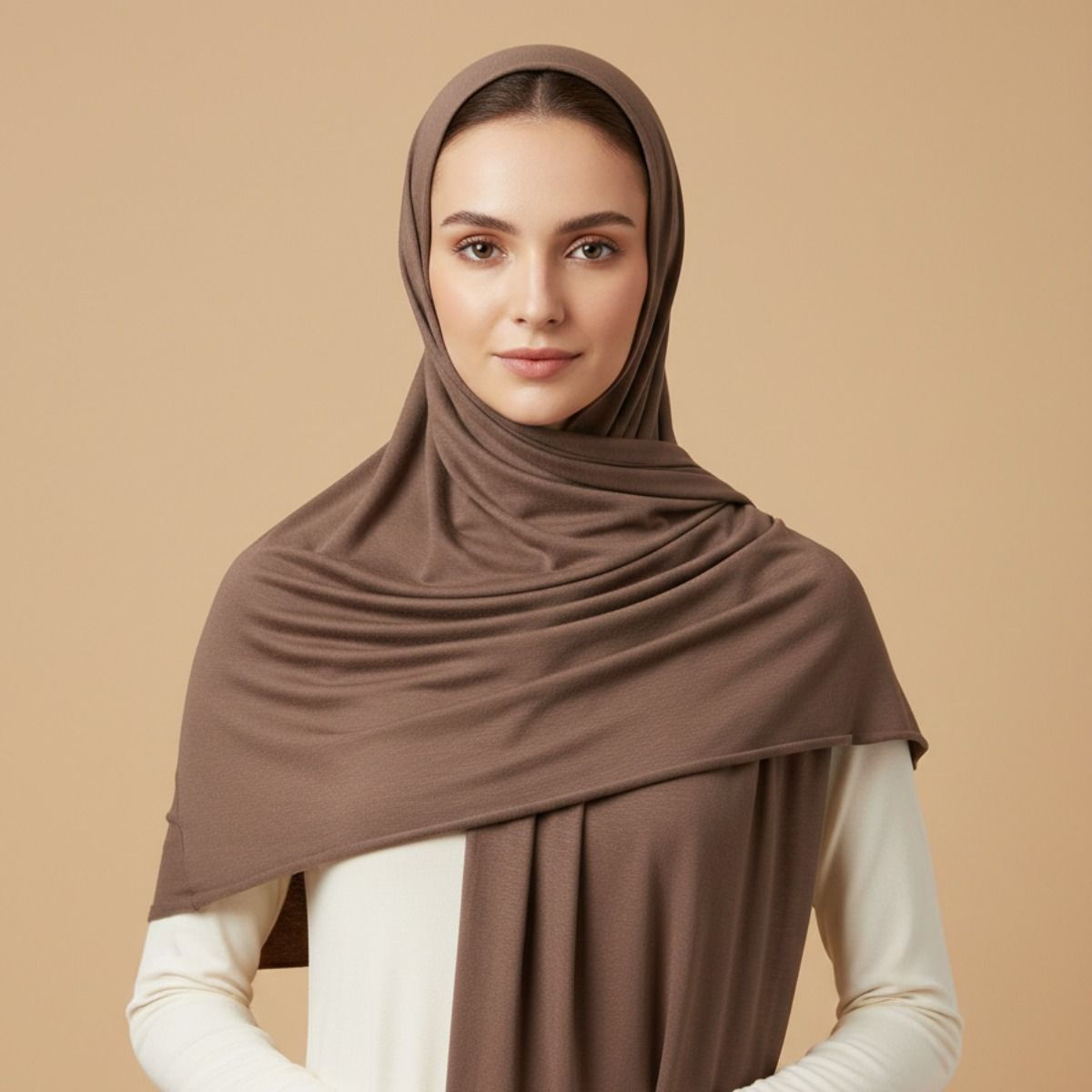 Mouve Jersey Hijab