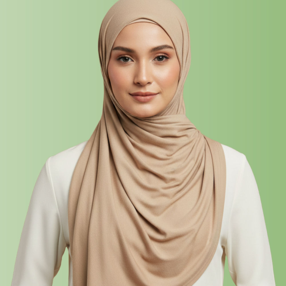 Light Brown Mocha Hijab