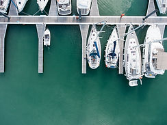 Aerial Photo of a Marina