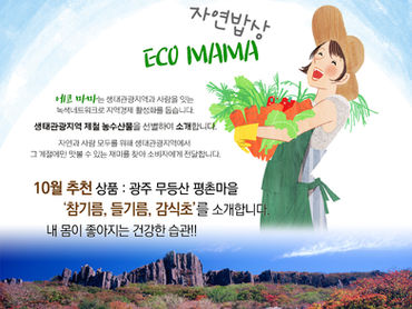 [에코마마] 광주 무등산 평촌마을 제품을 소개합니다.