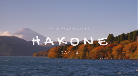 Japan 2019 - Hakone Day 4