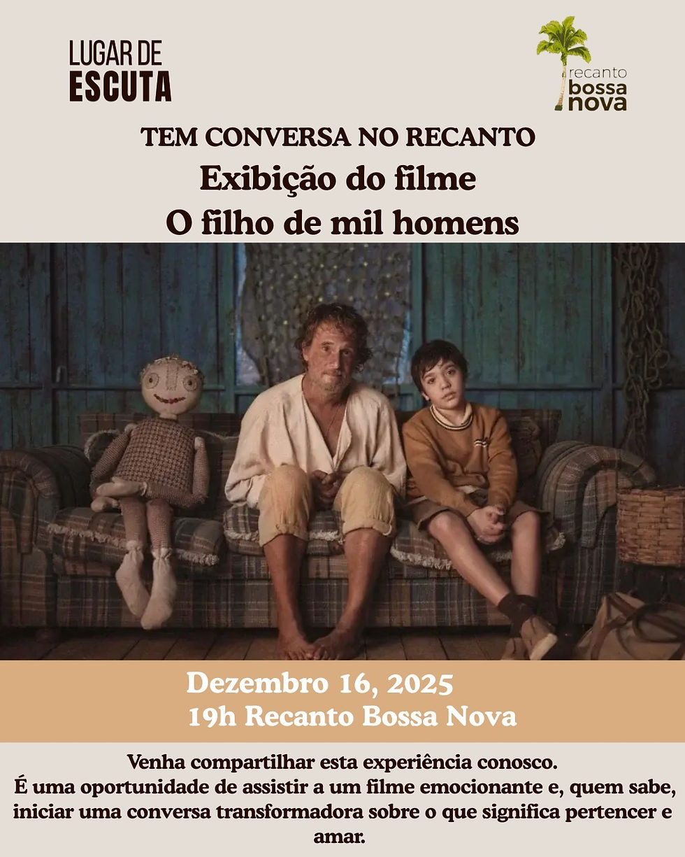 Tem Conversa no Recanto: Uma Noite de Cinema e Reflexão