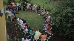 Workshop no gramado