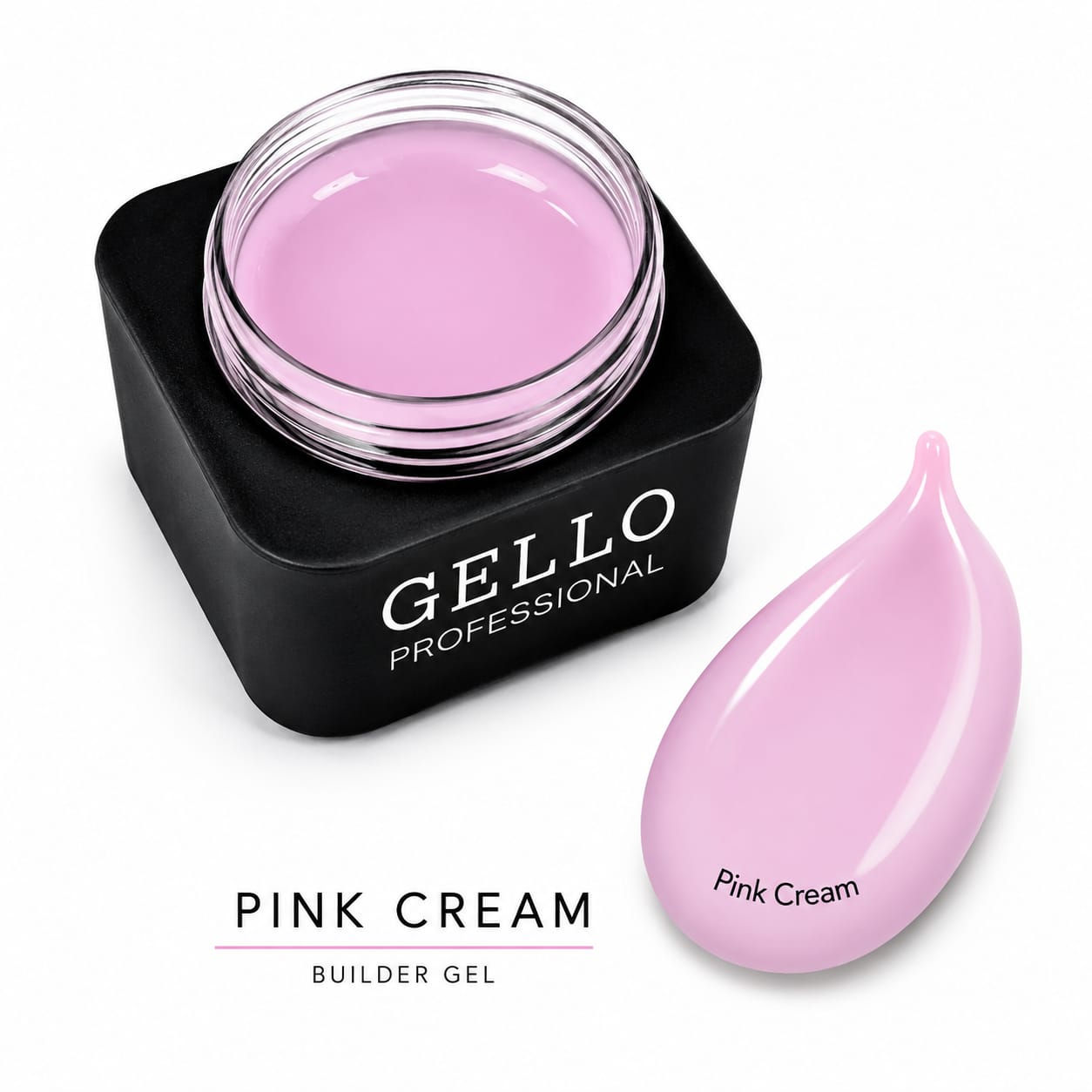 ג׳ל בנייה gello 30 מ״ל -pink cream