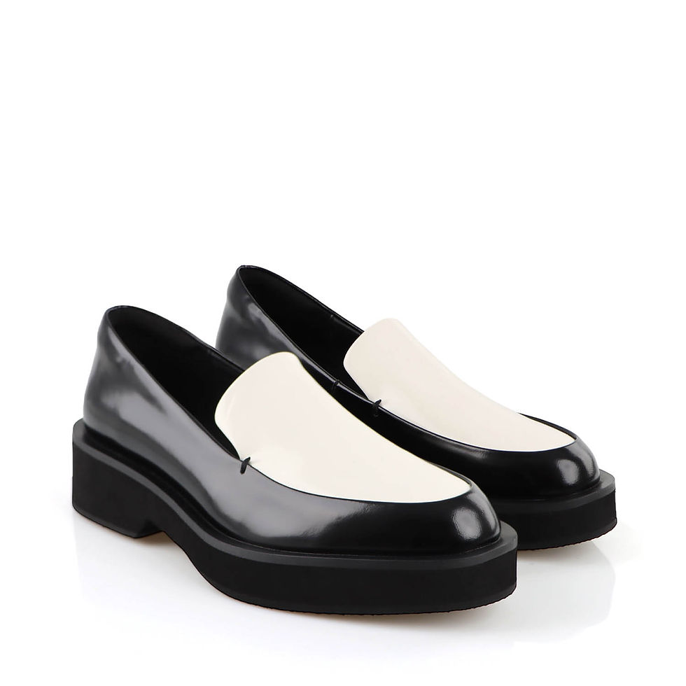 極簡復古厚厎鞋