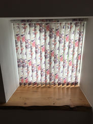 A small vertical blind