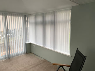 A conservatory with Allusion blinds