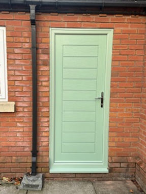 green door