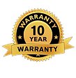 10 Year Warranty logo