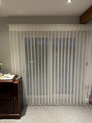 French door with Allusion blind