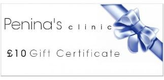 Penina's £10 Gift Certificate