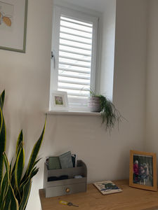 Perfect fit shutters in a small window