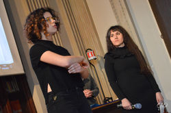 Carlotta Sinigaglia e Muesser Yeniay