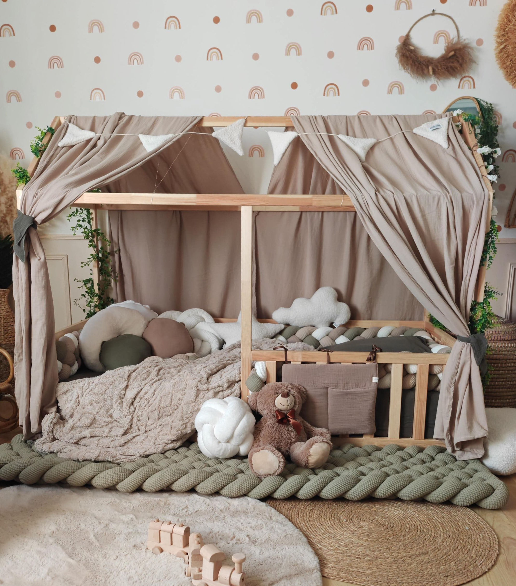 Lit cabane Hérisson