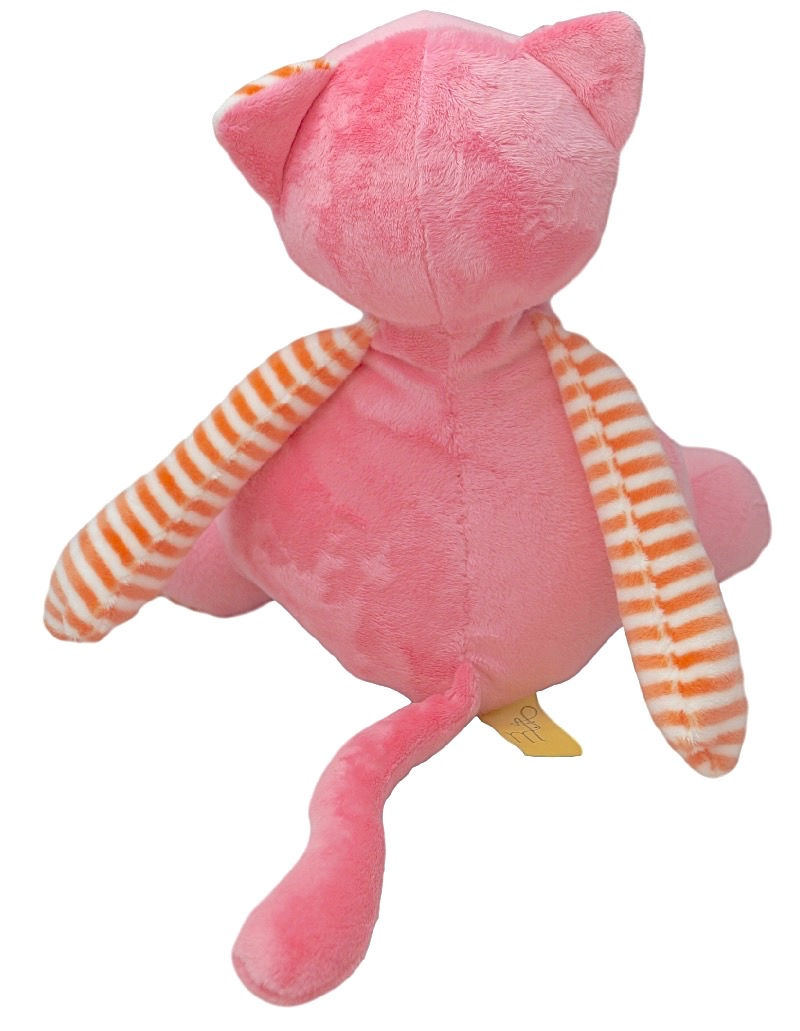 Miniature : CAT rose bonbon, rayé melon