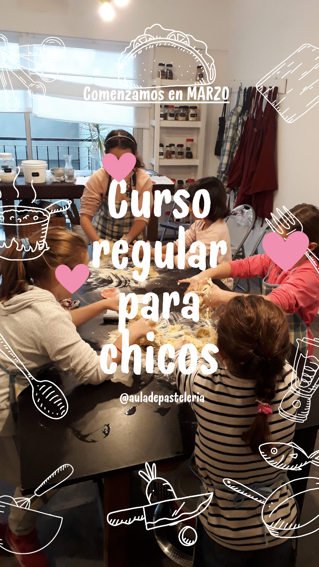 COCINA PARA PEQUES. PRESENCIAL