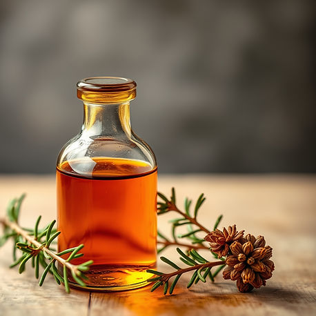 AMBER BOTTLE FILLED WITH OIL.jpg