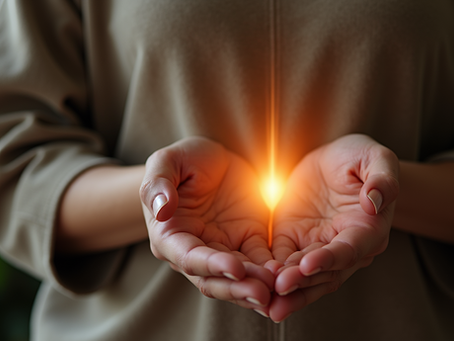 Self-Reiki hand positions for balance and healing