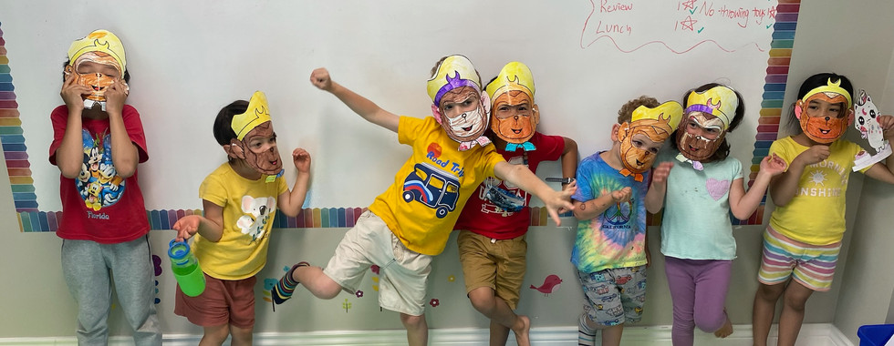 Summer Campers learning about Chinese legends