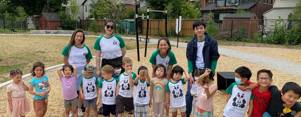 Summer Campers at an outdoor park