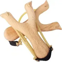 Wooden Hunting Slingshot