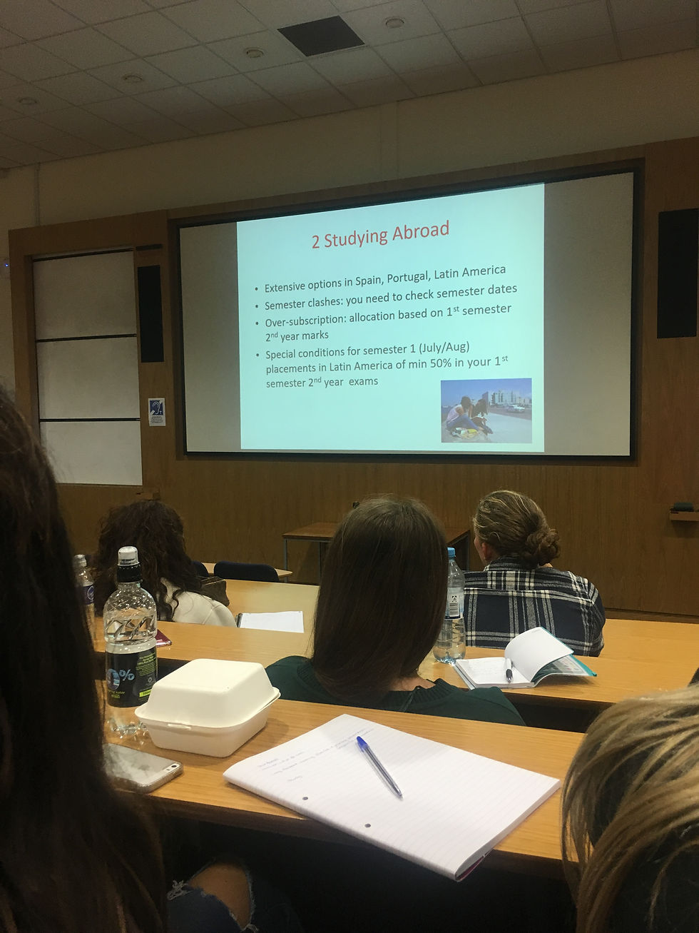 I found a bunch of pictures of the year abroad lecture slides as if I was actually going to look back at them. I didn't know I had these pictures until I looked in my camera roll
