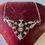 Thumbnail: Antique Edwardian 14K Gold w/ Platinum Top 1.50ctw Diamond Pendant Necklace