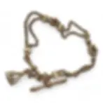 Antique Victorian 9k Gold Albertina Watch Chain Belcher Bracelet