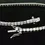 Thumbnail: Classic 14k White Gold 2.98ctw Round Brilliant Diamond Line Tennis Bracelet