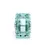 Thumbnail: Platinum Large 36.91ctw Elongated Emerald Aquamarine and Diamond Ring