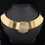 Thumbnail: 14k Yellow Gold 4.50ctw Diamond Large Wide  Flexible Omega Collar Necklace