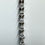 Thumbnail: Platinum 3.90ctw Pear Brilliant Cut Diamond Tennis Line Bracelet