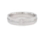 Tiffany & Co. Platinum T Two 0.15ctw Diamond Eternity Band Ring