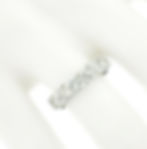 14k White Gold 1.38ctw Round Diamond 5 Stone Classic Wedding Band Ring