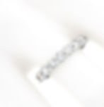 Platinum 1.12ctw Round Shared Prong Diamond Low Profile Wedding Band Ring