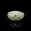 Thumbnail: Antique Edwardian Platinum 2.79ctw Old Bezel Diamond Engraved Wide Band Ring