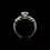 Thumbnail: Antique Art Deco White Gold 1.01ctw Old Diamond and Baguette Engagement Ring