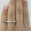 Thumbnail: 14k White Gold 1.86ctw Emerald Cut Diamond Eternity Wedding Band Ring