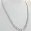 Thumbnail: 14k White Gold 15ctw Round Diamond Riviera Graduated Tennis Necklace