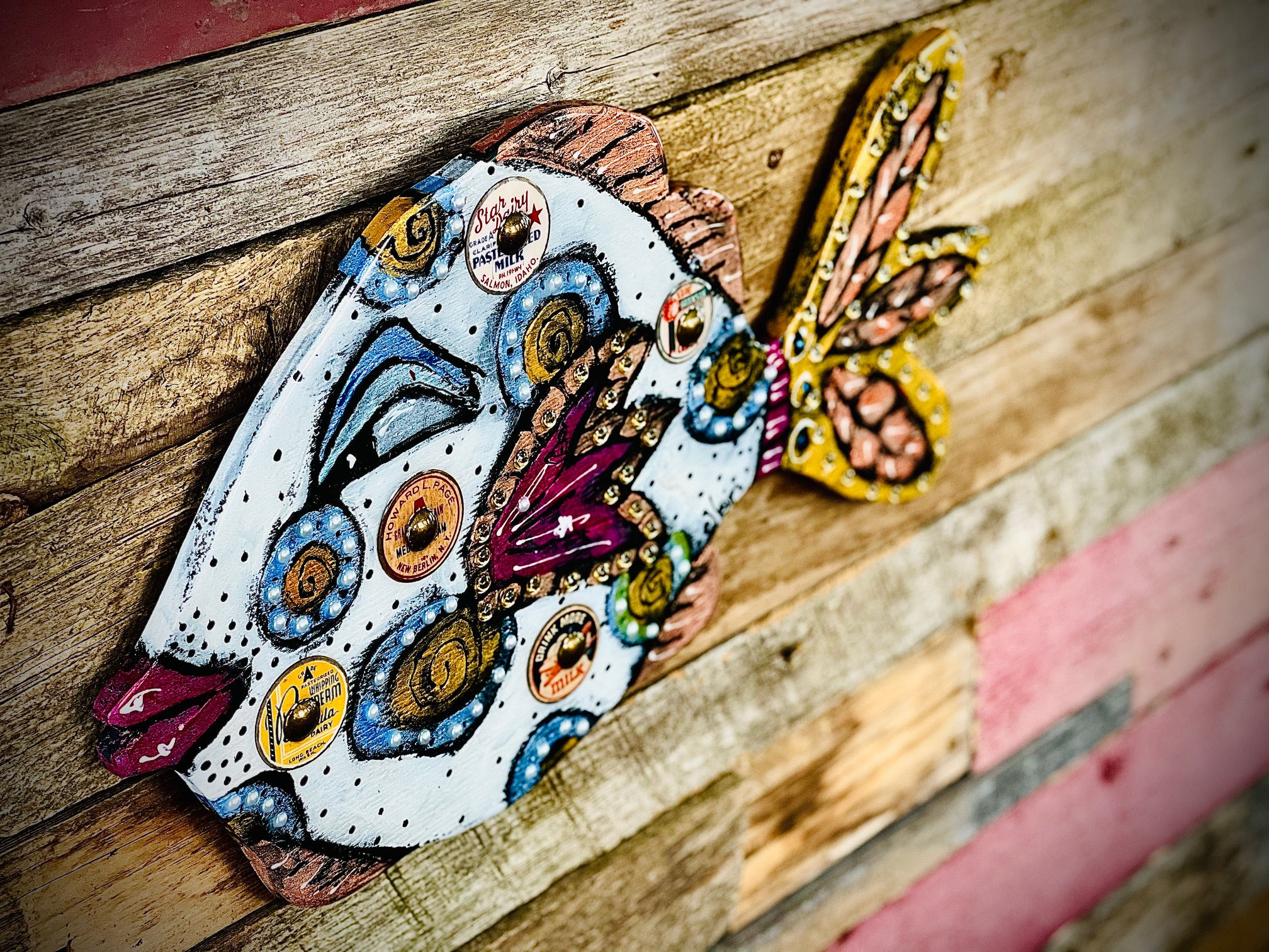 "Cleopatra of the Sea" Wall Fish