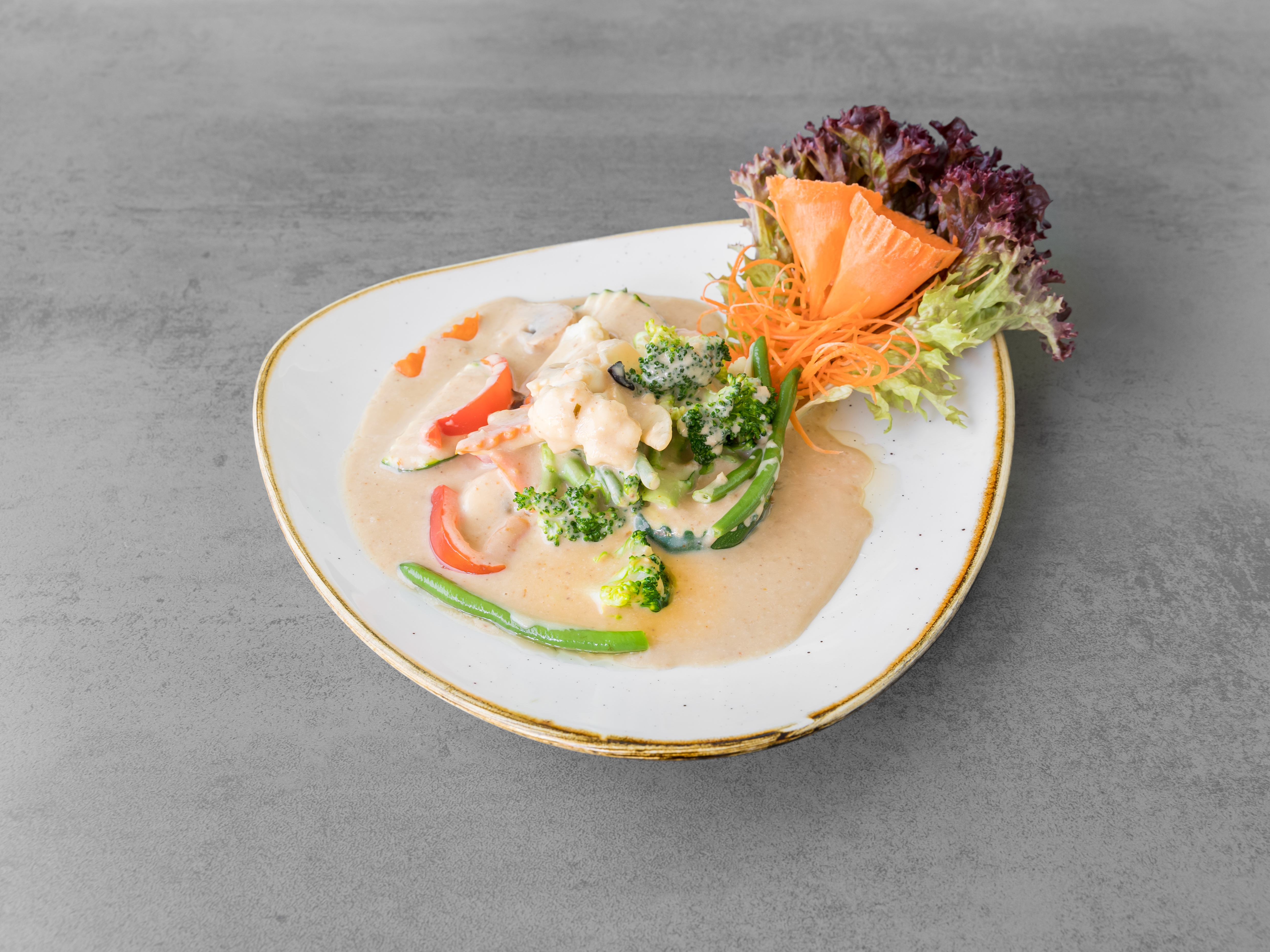 Arranged Food and Objects