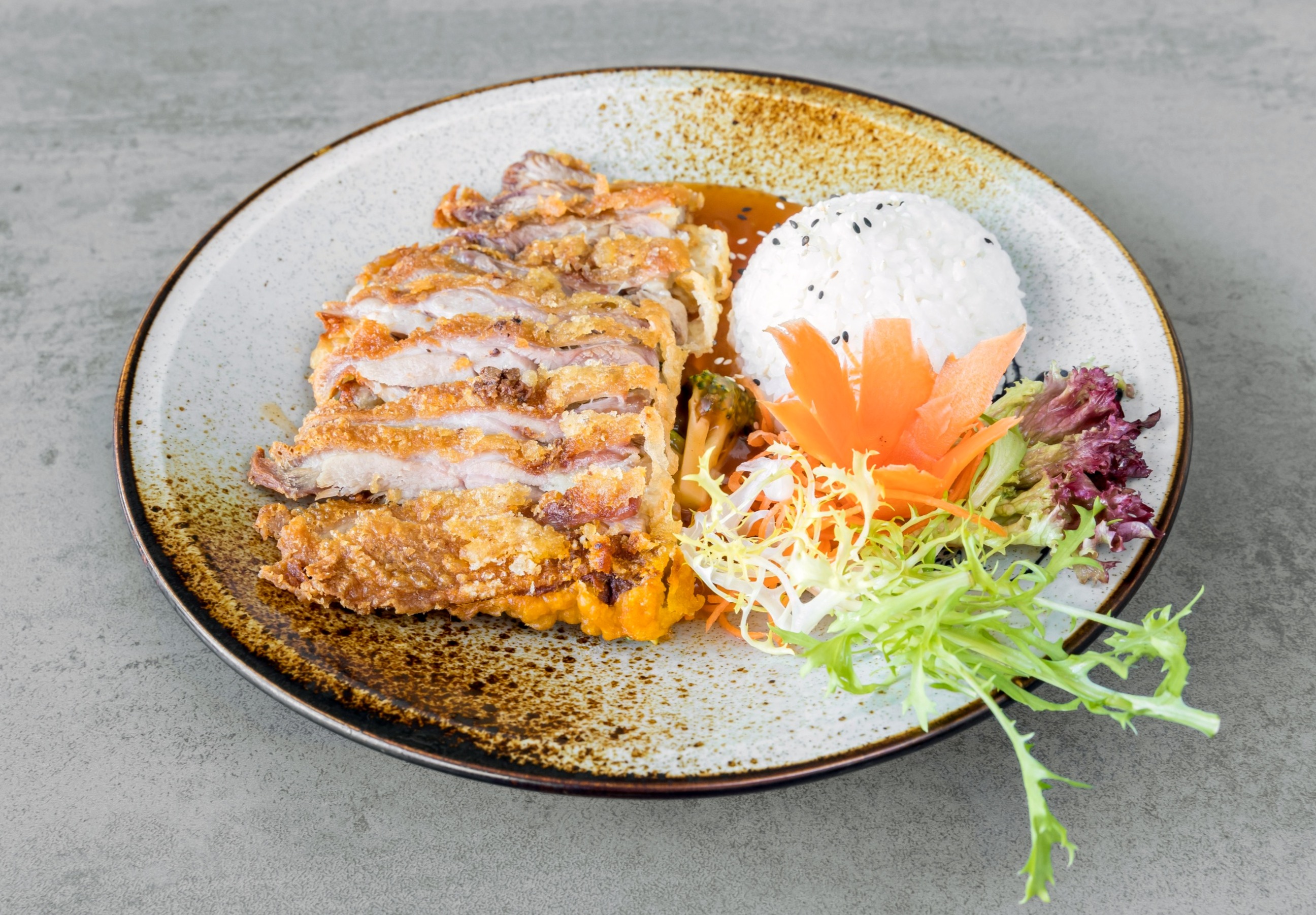 Arranged Food and Objects