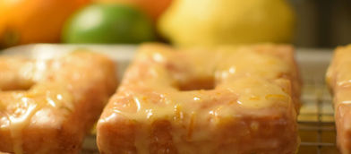 Feel the Allure of Hawk's GF Citrus-Glazed Croissant Doughnut! (Recipe)