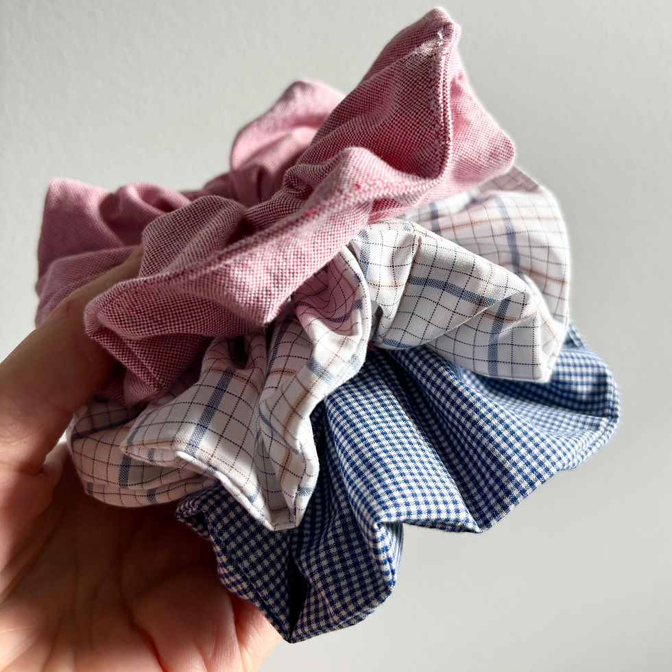 Thumbnail: Windowpane Scrunchie