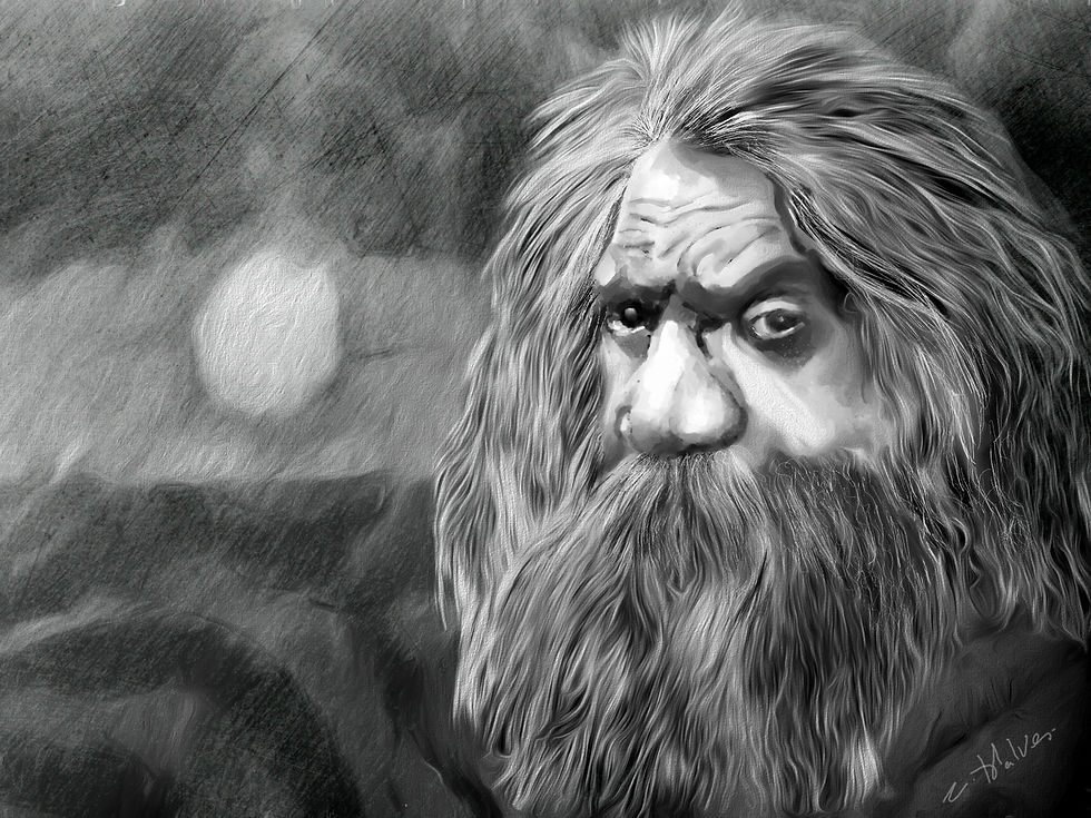 Drawn on my Samsung 4 phone - Australian Aboriginal