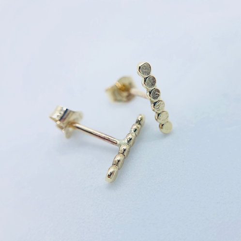 Boucles d’oreilles - Barres rond